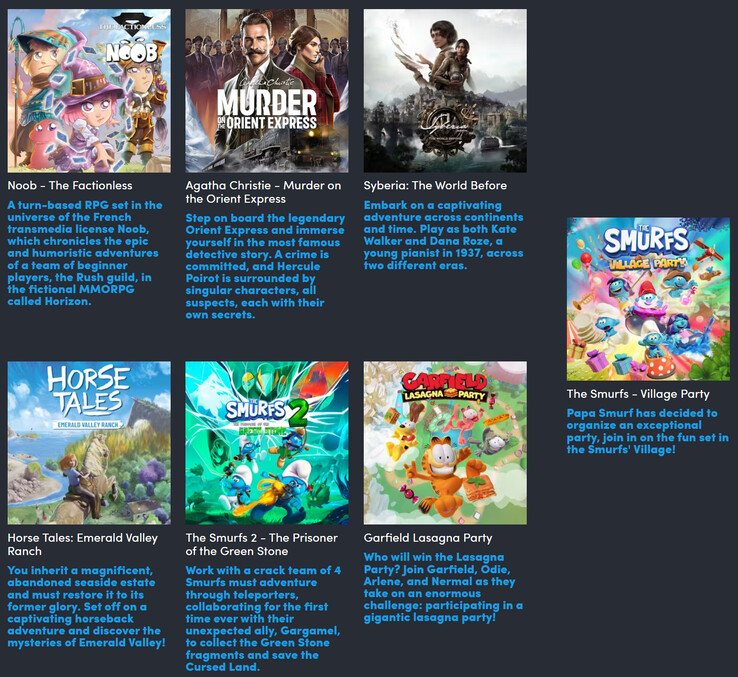 Alla spel som låses upp i $ 12-nivån (Bildkälla: Humble Bundle)