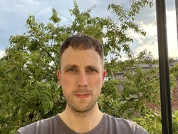 Selfie på iPad Air Gen 6