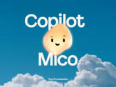 En reklambild för Copilots AI-assistent Mico