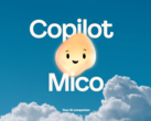 En reklambild för Copilots AI-assistent Mico