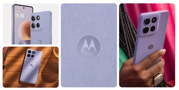 Motorola Moto G86 Power i Pantone Cosmic Sky. (Bildkälla: Motorola)