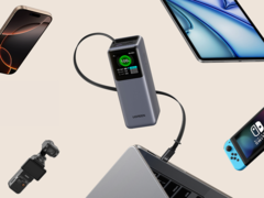 Ugreen Nexode Power Bank med utdragbar kabel (bilden) har släppts. (Bildkälla: Ugreen)