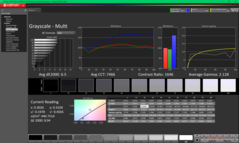 Gråskala före kalibrering