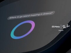 Läckta Meta Ray-Ban Display-glasögon med HUD och Meta AI. (Bildkälla: UploadVR på X, skärmdump)