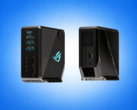 ROG Flux Charger Dock med 260 W effekt, 140 W laddning och en 1,9-tums LCD-skärm