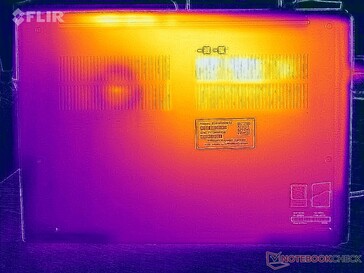Stresstest av yttemperaturer (botten)