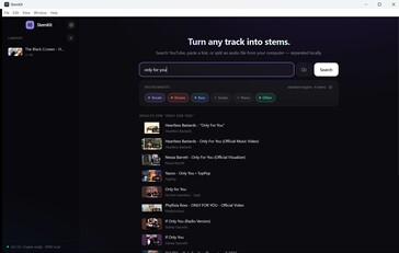 Eller sök direkt i YouTubes databas.