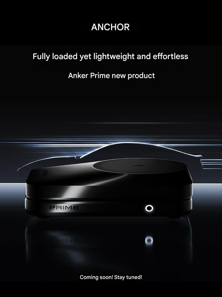 Teaser-affischen för Ankers Prime Wireless Charging Station