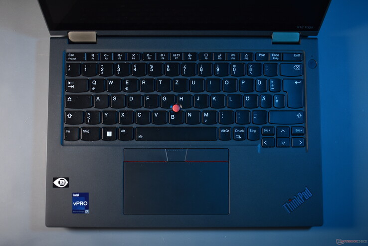 Lenovo ThinkPad X13 Yoga Gen 3: inmatningsenheter