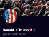 DJT:s konto på Truth Social
