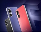 Samsung Galaxy F36 5G finns i korallröd, lyxig violett och onyxsvart konstlädertexturer (Bildkälla: Samsung)