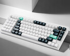 Keychron Q12 HE vitt trådlöst tangentbord för gaming och produktivitet