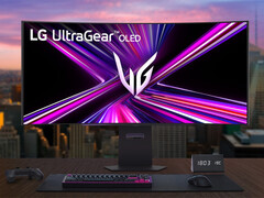 UltraGear OLED 45GX900A är den tredje 45-tums GX9-monitorn som LG har släppt i år. (Bildkälla: LG)