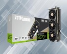 Zotac RTX 5070 Ti GPU visas (Bildkälla: Zotac med ändringar)