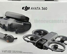 Påstådd DJI Avata 360 detaljhandelsförpackning. (Bildkälla: via The New Camera)