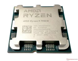 AMD Ryzen 9 7950X. Enheten för recensionen är en artighet av AMD India