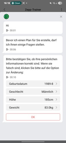 Amazfit Active 2: Träning