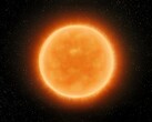 En konstnärs återgivning av Betelgeuse i konstellationen Orion. (Bildkälla: © Nazarii_Neshcherenskyi - SHUTTERSTOCK)