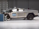 Tesla Cybertruck IIHS krocktest (Bildkälla: IIHS)