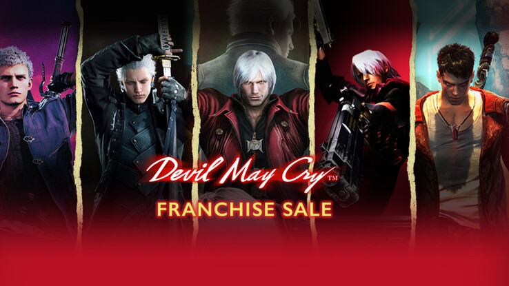 Officiell grafik för försäljning av DMC-franchise.