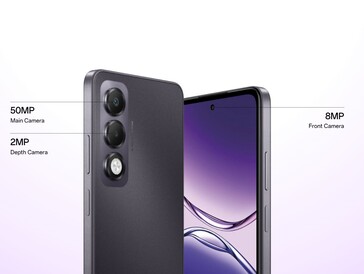 Budgettelefonen levereras med totalt tre kameror (Bildkälla: Oppo)