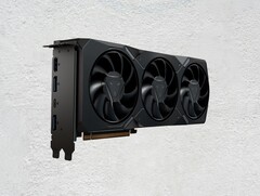 Till skillnad från RX 7900 XT på bilden här har AMD inte släppt en &quot;referens&quot; RDNA 4 GPU. (Bildkälla: AMD, Unsplash, redigerad)