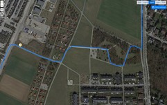 GPS-Test: Garmin Edge 520 - Cykeltur genom en skogsdunge