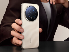 Honor Magic 8-serien kommer att lanseras den 15 oktober i Kina. På bilden: en reklambild av Magic 8 Pro. (Bildkälla: Honor)