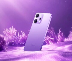 Oppo Reno 14 Pro finns tillgänglig i tre snygga färger, inklusive lila. (Bildkälla: Oppo)