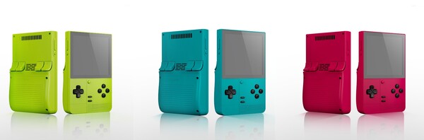 Kunder i USA som beställt Retroid Pocket Classic i färgerna Kiwi, Teal och Berry måste ändra sina beställningar. (Bildkälla: GoRetroid)