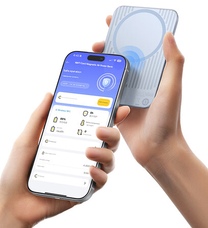 Powerbankens NFC-funktion (maskinöversatt)