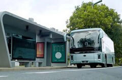 Den elektriska BYD C11-bussen baserad på den nya e-Bus Platform 3.0 (Bildkälla: BYD)