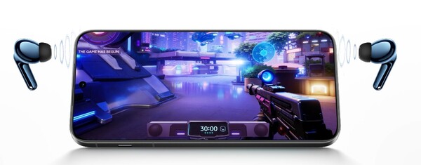 Vivo TWS 5-öronsnäckorna har ett spelläge med låg latens. (Bildkälla: Vivo)
