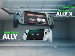 Handdatorerna ROG Xbox Ally och ROG Xbox Ally X. (Bildkälla: Microsoft)
