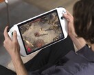Den handhållna gamingdatorn Abxylute 3D One visar bilder i 3D tack vare displayteknik från Tencent Games. (Bildkälla: Abxylute)