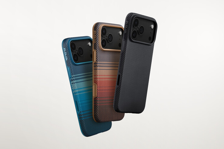 och Aramid UltraGuard-fodral för iPhone 17-serien. (Källa: Pitaka)