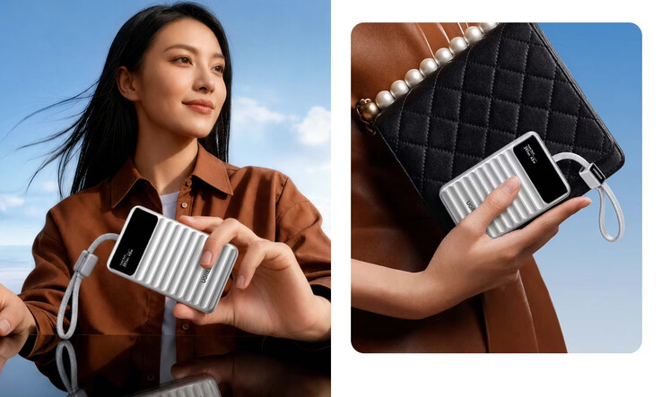 Design av Ugreen P6 45W powerbank