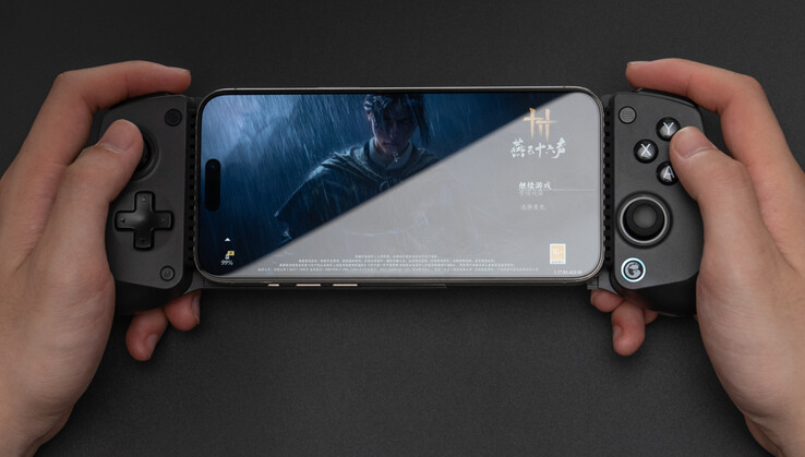 GameSir X5s är kompatibel med enheter som är mellan 105-213 mm breda. (Bildkälla: GameSir)