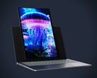 Lenovo har utvecklat en bärbar dator med en skärm som kan roteras till porträttläge. (Bildkälla: Evan Blass, redigerad)
