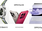 Förutom Oppo Find X9, som är huvudfokus, kommer även Oppo Watch S och Oppo Pad 5 att lanseras nästa vecka. (Bildkälla: Oppo, redigerad)