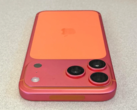 Orange iPhone 17 Pro Max blir rosa