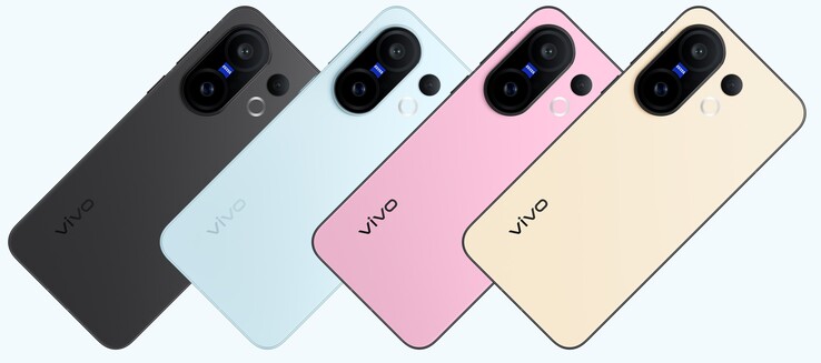Vivo X200 FE smartphone finns i mode rosa, minimalistisk svart, modern blå och ljus honung gul färgställningar (Bildkälla: Vivo)
