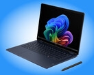 Den nya OmniBook X Flip 14 kan konfigureras i Atmospheric Blue oavsett val av processor.