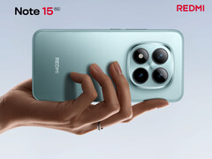 Redmi Note 15 Pro Plus har ändrats subtilt från förra årets modell bakifrån. (Bildkälla: Xiaomi)