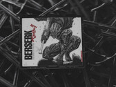 Wallhack SP-005 Berserk gamingmusmatta i glas med motiv av Guts i sin Berserker-rustning.