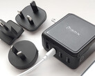 BMX GaNSTA 140W USB-laddare med nätadaptrar för hela världen.