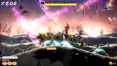 Berserk or Die spelskärmdump som visar Egyptisk hjälte specialattack