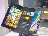 Samsungs första tri-fold, som troligen kommer att kallas Galaxy G Fold, kan återigen bli exklusiv för Kina och Sydkorea. (Bildkälla: Alexander Fagot, Notebookcheck)