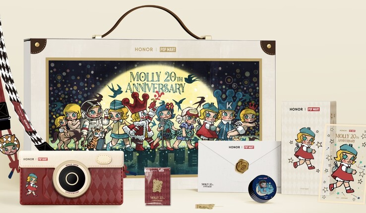 Förpackningen till Honor 600 Pro Molly Limited Edition-boxen