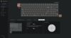 Keychron Launcher emulering av analog styrenhet. 